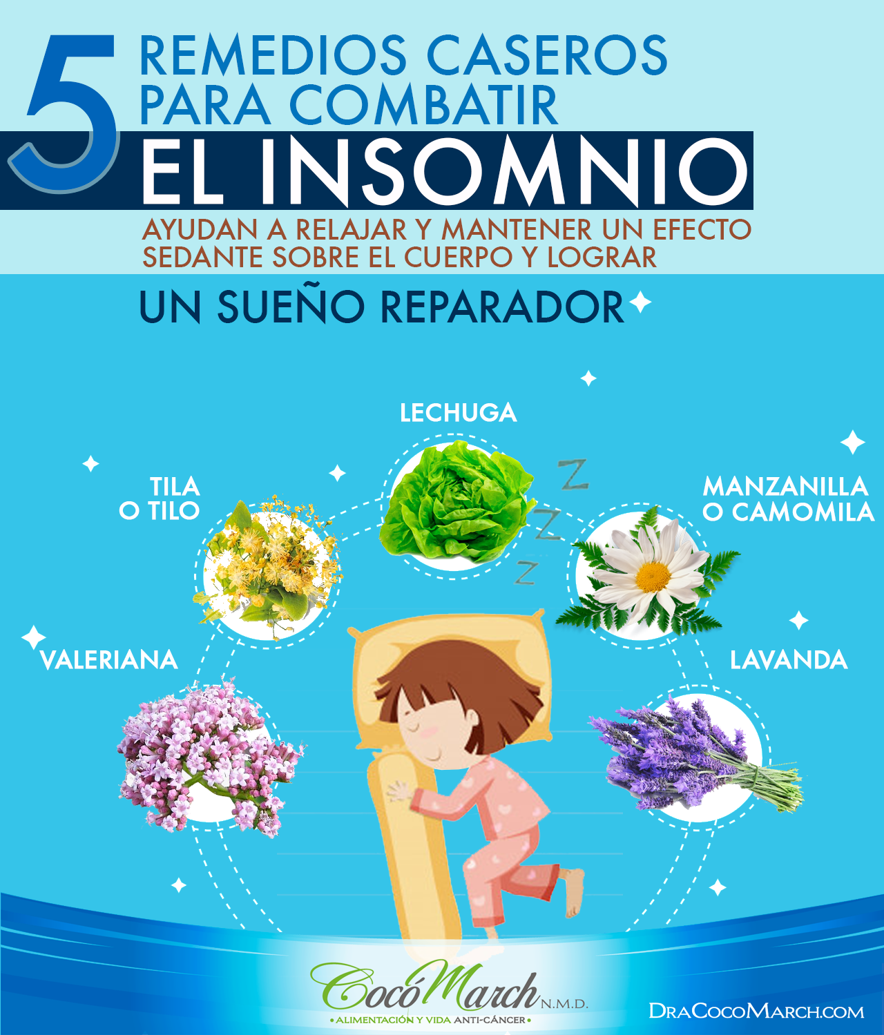 5 Remedios Naturales Para Combatir El Insomnio Coco March 