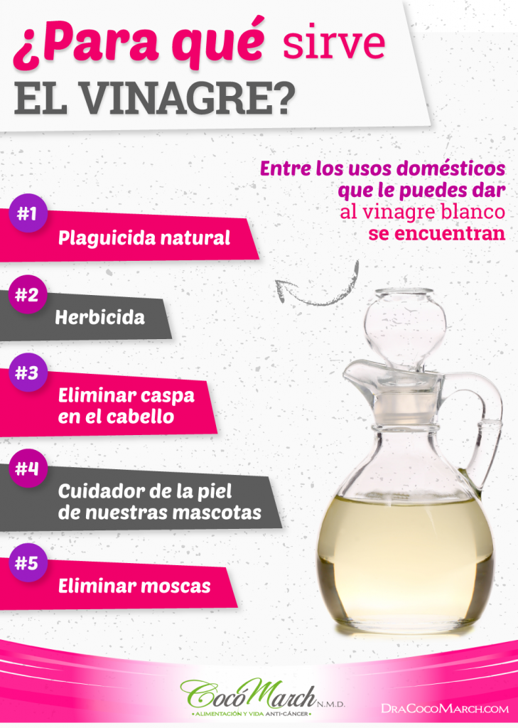 5 Usos Domésticos Del Vinagre Blanco | Coco March