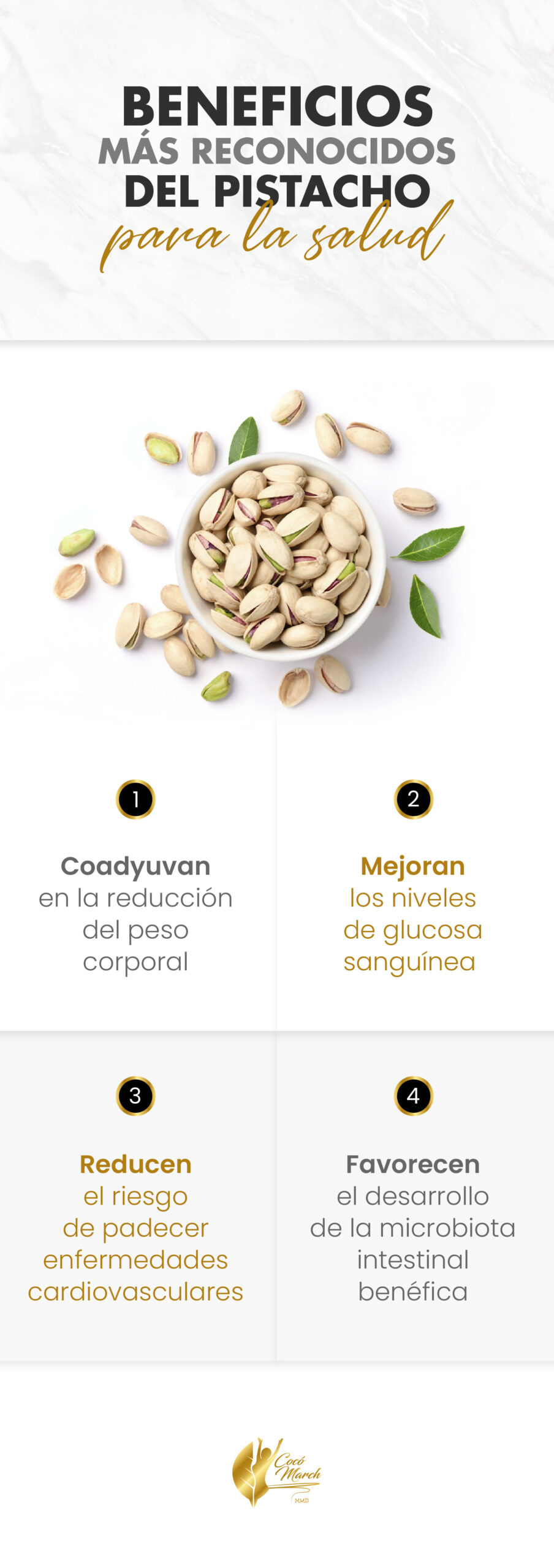 Beneficios más reconocidos del pistacho para la salud