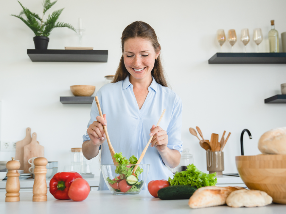 Relación entre hábitos alimenticios y condiciones crónicas